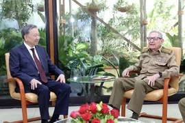 Tổng Bí thư, Chủ tịch nước gặp Lãnh tụ Cách mạng Cuba, Đại tướng Raúl Castro Ruz
