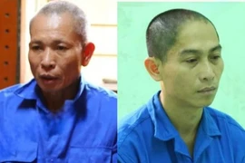 Dũng và Công tại Cơ quan Công an. (Nguồn: VTC News)