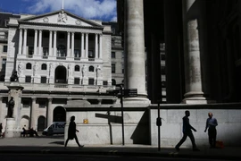 Trụ sở Ngân hàng Trung ương Anh tại Thủ đô London. (Ảnh: AFP/TTXVN)