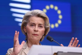 Chủ tịch Ủy ban châu Âu Ursula von der Leyen. (Ảnh: AFP/TTXVN)