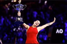 Aryna Sabalenka giành chức vô địch Australia Mở rộng Nữ 2024. (Nguồn: The Guardian)