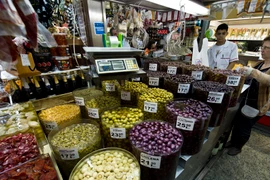 Một chợ ở Sao Paulo (Brazil). (Ảnh: AFP/TTXVN)