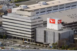 Trụ sở hãng Daihatsu ở tỉnh Osaka (Nhật Bản). (Ảnh: Kyodo/TTXVN)