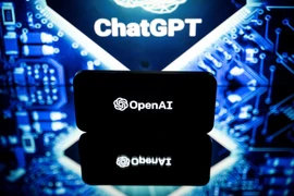 Biểu tượng của OpenAI và ChatGPT. (Ảnh: AFP/TTXVN)
