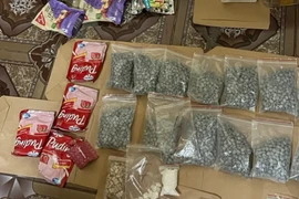 Hơn 10kg ma túy tổng hợp các loại bị thu giữ. (Nguồn: Công an tỉnh Quảng Bình)