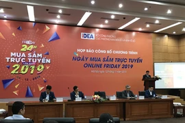 24 giờ mua sắm trực tuyến lớn nhất trong năm 2019 sẽ diễn ra và ngày 6/12. (Ảnh: Đức Duy/Vietnam+)