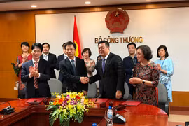 Năm 2019, MM Mega Market Việt Nam đã tăng sản lượng lên gấp đôi nhập khẩu các mặt hàng nông sản của Việt Nam. (Ảnh: Đức Duy/Vietnam+
