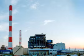 Toàn cảnh Nhà máy Nhiệt điện Thái Bình 2. (Ảnh: PV/Vietnam+)