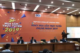 24 giờ mua sắm trực tuyến lớn nhất trong năm 2019 sẽ diễn ra và ngày 6/12. (Ảnh: Đức Duy/Vietnam+)