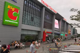 BigC là một trong những doanh nghiệp có vốn đầu tư nước ngoài đang đầu tư và mở rộng thị phần tại Việt Nam. (Ảnh: Đức Duy/Vietnam+)