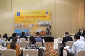 Toàn cảnh hội thảo Doanh nghiệp Dầu khí và thị trường vốn. (Ảnh: PV/Vietnam+)