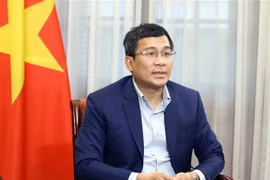 Thứ trưởng Bộ Ngoại giao Nguyễn Minh Vũ. (Ảnh: Phạm Kiên/TTXVN)