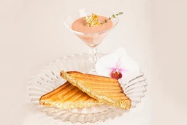 Bánh phômai nướng Quintessential. (Nguồn: guinnessworldrecords.com)