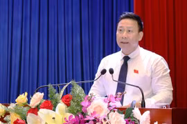 Ông Nguyễn Thanh Ngọc, Chủ tịch UBND tỉnh Tây Ninh nhiện kỳ 2021-2026. (Ảnh: Lê Đức Hoảnh/TTXVN)
