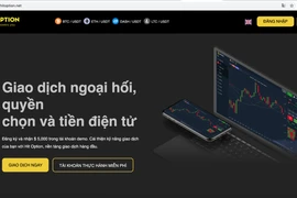 Sàn giao dịch Hitoption. (Nguồn: diendandoanhnghiep.vn)