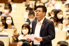 Bộ trưởng Bộ Công Thương Nguyễn Hồng Diên phát biểu. (Ảnh: Phạm Kiên/TTXVN)