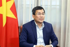 Thứ trưởng Bộ Ngoại giao Nguyễn Minh Vũ. (Ảnh: Phạm Kiên/TTXVN)
