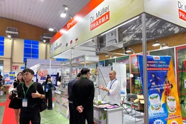 Các doanh nghiệp tham gia Vietnam Medipharm Expo 2024. (Ảnh: Đức Duy/Vietnam+)