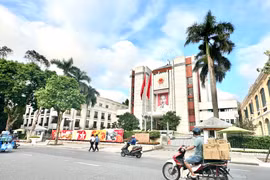 Hà Nội phấn đấu hoàn thành tổng kết sắp xếp bộ máy trong tháng 1/2025. (Ảnh: Xuân Quảng/Vietnam+)