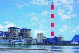 Nhà máy nhiệt điện Sông Hậu 1 cán mốc sản lượng 10 tỷ kWh điện sau 2 năm vận hành thương mại. (Ảnh: PV/Vietnam+