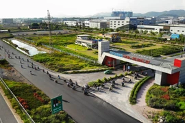 Khu Công nghiệp trên địa bàn tỉnh Bắc Giang. (Ảnh: TTXVN)