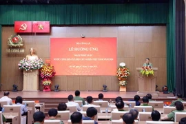 Quang cảnh buổi lễ. (Ảnh: Phạm Kiên/TTXVN)