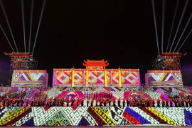 Chương trình tổng duyệt cho Khai mạc Festival Ninh Bình lần thứ 3 năm 2024. (Ảnh: Báo Chính phủ)