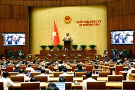 Quang cảnh phiên họp. (Ảnh: Doãn Tấn/TTXVN)