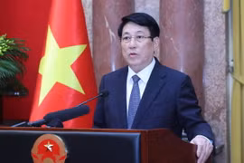 Chủ tịch nước Lương Cường. (Ảnh: Lâm Khánh/TTXVN)