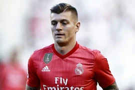 Kroos trong màu áo Real Madrid. (Nguồn: Goal)