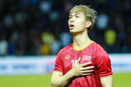 Công Phượng chuẩn bị ký hợp đồng gia nhập Sint-Truidense VV. (Ảnh: Nguyên An/Vietnam+)