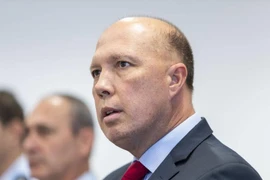 Bộ trưởng Nội vụ Australia Peter Dutton. (Nguồn: AP)