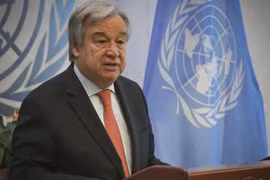 Tổng thư ký Liên hợp quốc Antonio Guterres. (Nguồn: AP)
