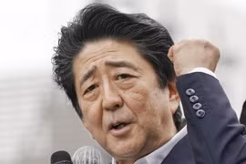 Thủ tướng Nhật Bản Shinzo Abe. (Nguồn: AP)