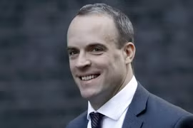 Cựu Bộ trưởng Brexit Dominic Raab. (Nguồn: AP)