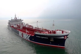 Tàu chở dầu "Stena Impero" của Thụy Điển. (Nguồn: Guardian)