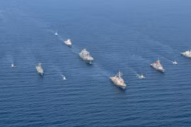 Một cuộc tập trận của NATO. (Nguồn: US Navy)