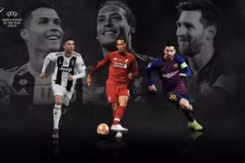 Ronaldo, van Dijk và Messi tranh giải Cầu thủ xuất sắc nhất mùa giải. (Nguồn: UEFA)