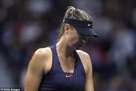 Sharapova chia tay US Open 2019 ngay từ vòng 1.