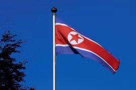Quốc kỳ Triều Tiên. (Nguồn: Newsweek)