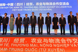Các đại biểu chụp ảnh chung. (Ảnh: Lương Tuấn/TTXVN)