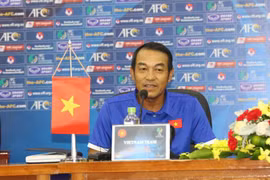 Huấn luyện viên Đinh Thế Nam của U16 Việt Nam. (Nguồn: VFF)