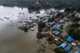 Bago bị nhấn chìm trong nước lũ. (Nguồn: Getty Images)