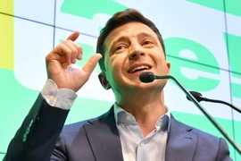 Tổng thống Ukraine Volodymyr Zelenskiy. (Ảnh: AFP/TTXVN)