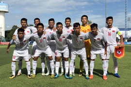 Các cầu thủ U15 Việt Nam. (Nguồn: VFF)