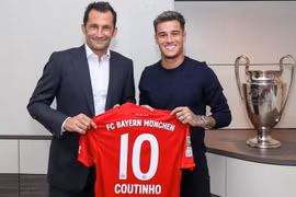 Coutinho khoác áo số 10 tại Bayern Munich. (Nguồn: Fcbayern)