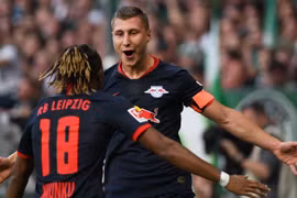 RB Leipzig tiếp tục dẫn đầu Bundesliga. (Nguồn: Getty Images)