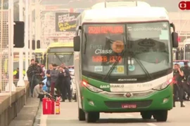 Hiện trường vụ bắt cóc. (Nguồn: leparisien.fr)