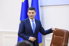 Thủ tướng Ukraine Volodymyr Groysman từ chức. (Nguồn: unian.info)