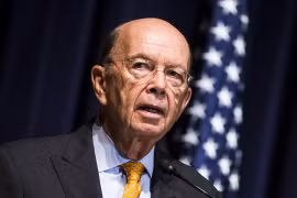 Bộ trưởng Thương mại Mỹ Wilbur Ross. (Nguồn: Getty Images)